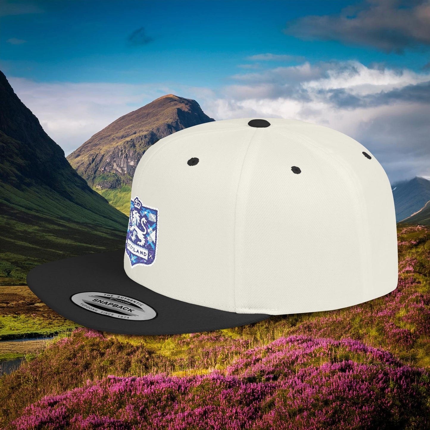 Scotland Crest Flat Bill Snapback