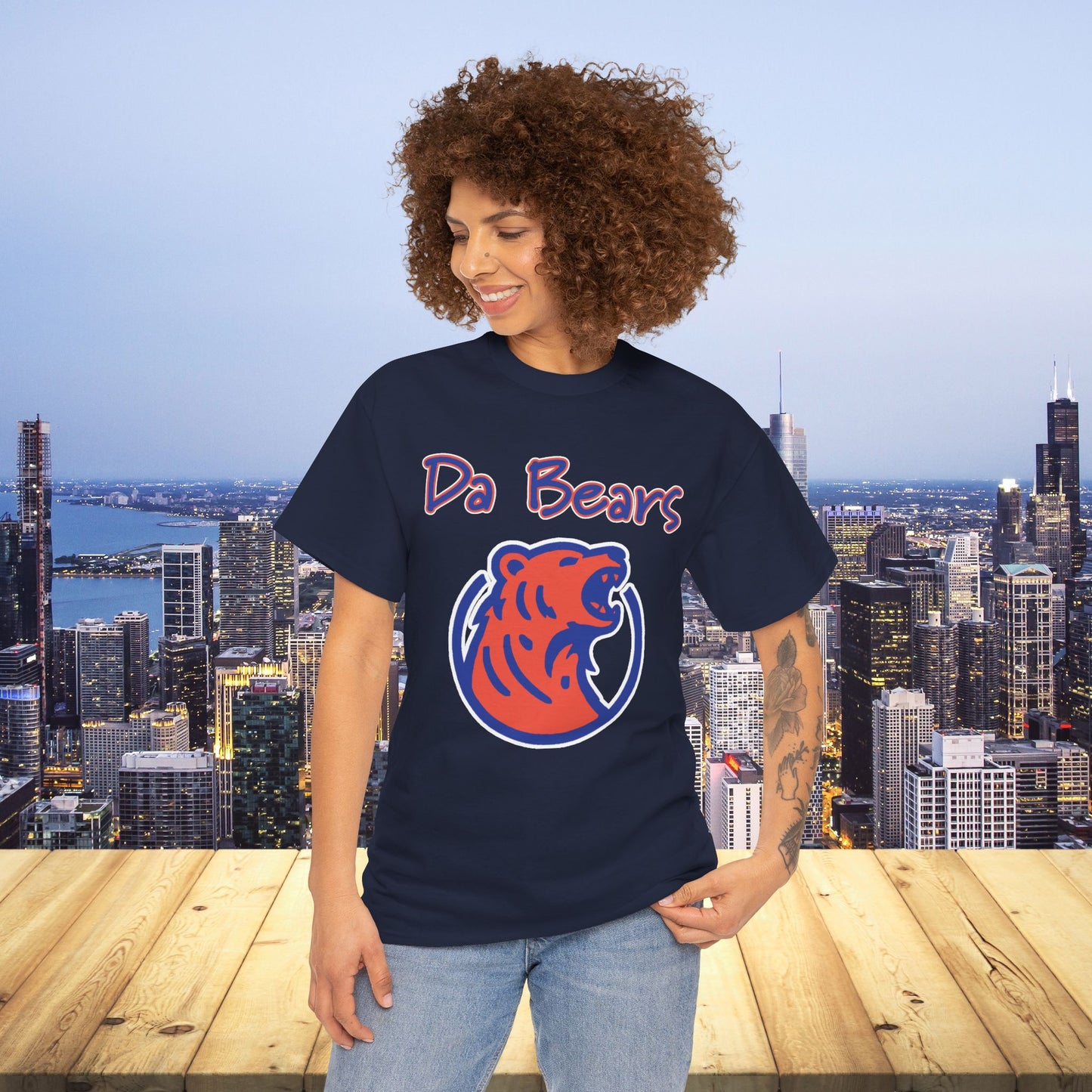 Da Bears Logo Tee