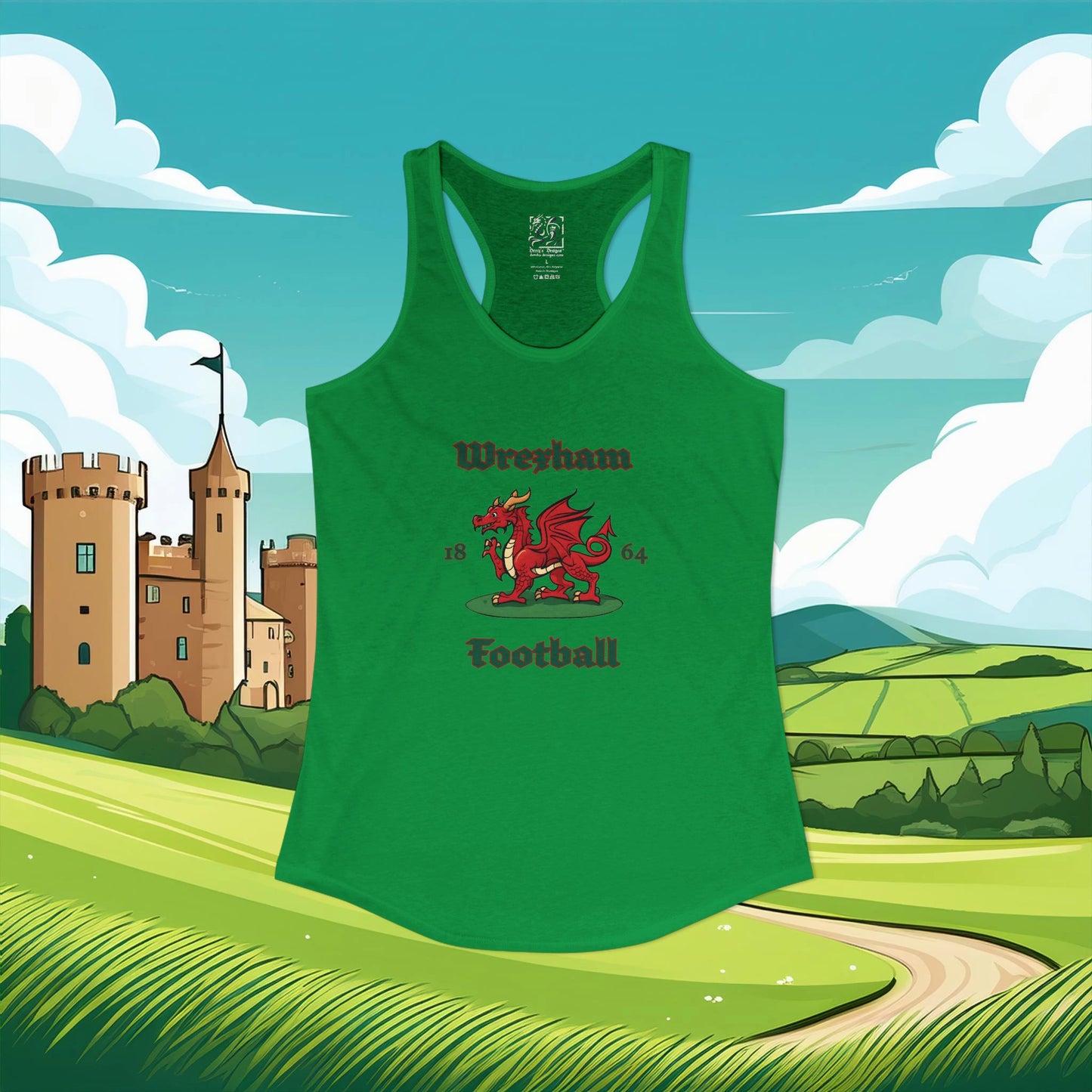 Wrexham Football Women's Ideal Racerback Tank