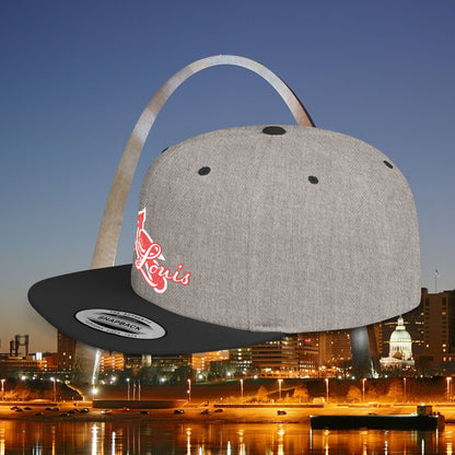 The St Louis Baseball Flat Bill Snapback