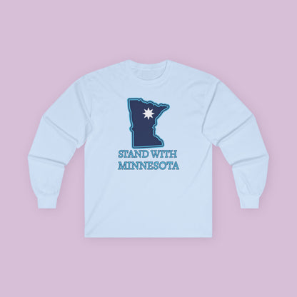 Stand With Minnesota Long Sleeve Tee