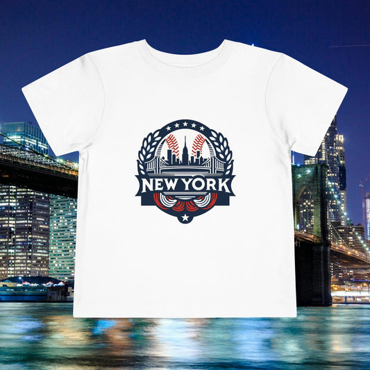 New York Bronx Baseball Toddler Tee