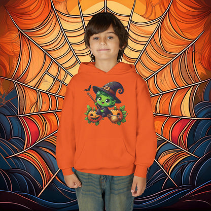 Cute Witch Youth Hoodie