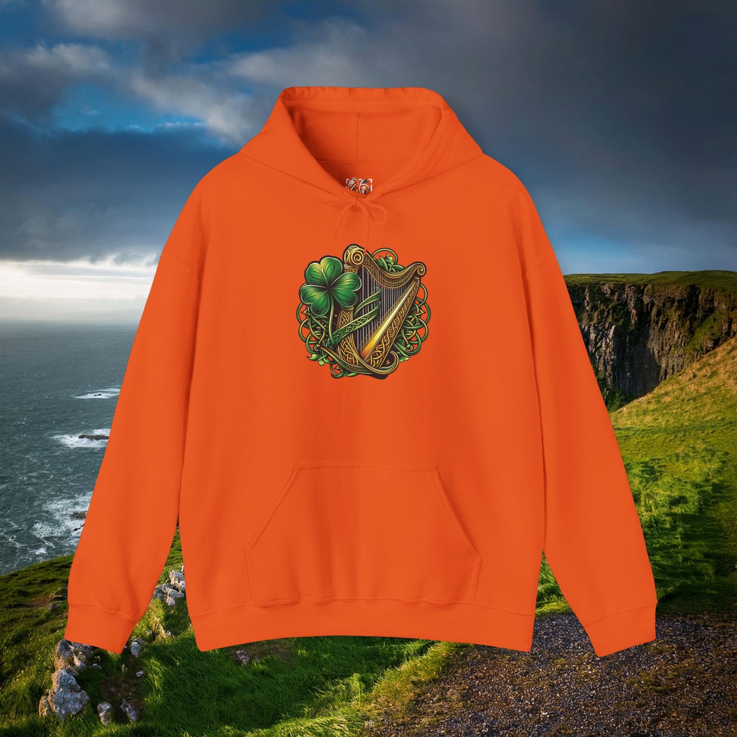 Irish Harp Hoodie
