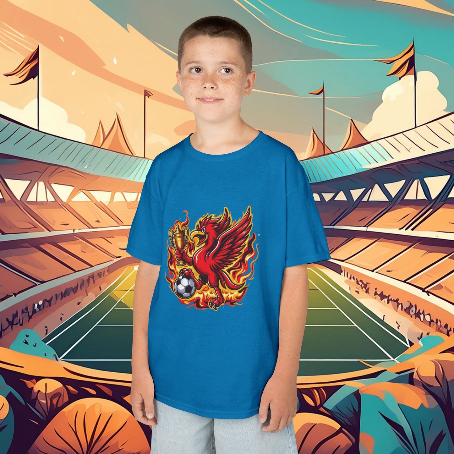 Liverpool Flames Kids Tee
