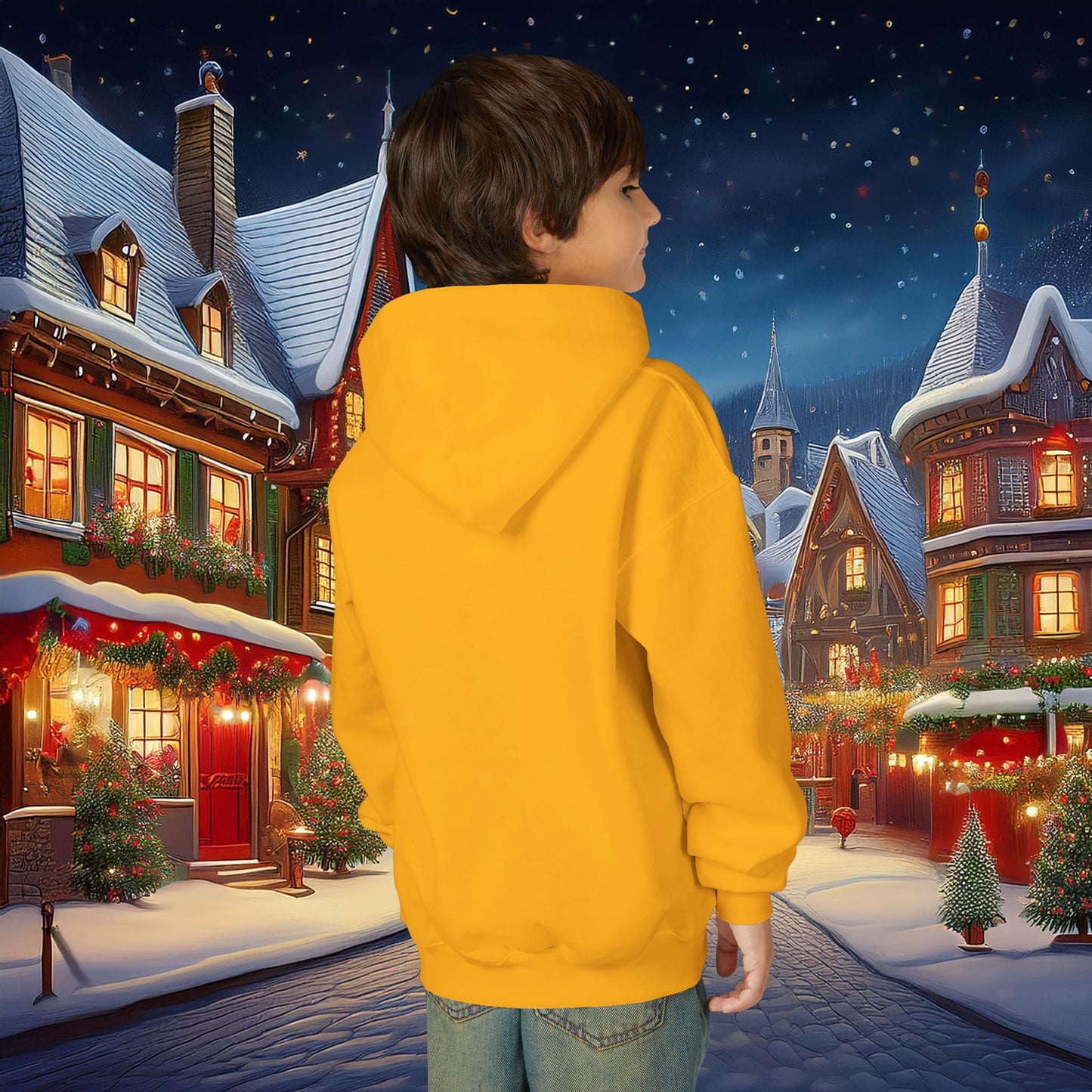 Newcastle United Santa is a Geordie Youth Hoodie