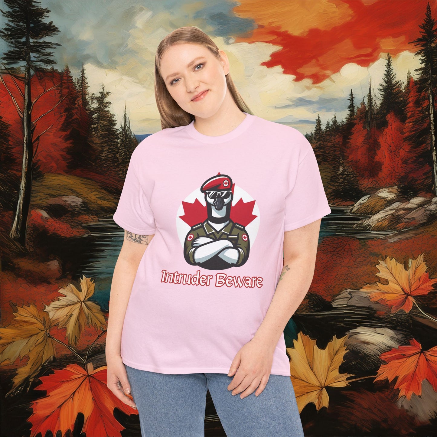 Canadian Goose "Intruder Beware" Tee