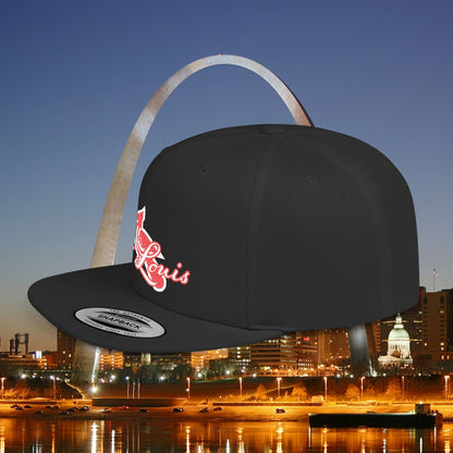 The St Louis Baseball Flat Bill Snapback
