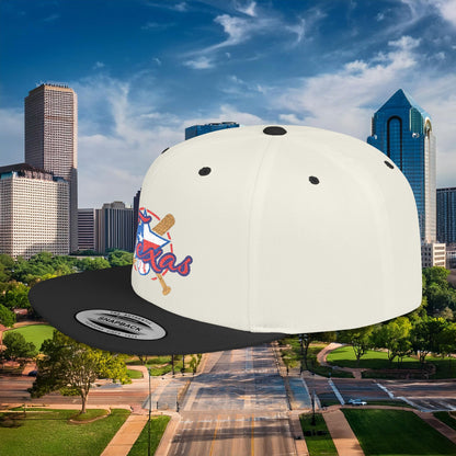 Texas Baseball Flat Bill Snapback