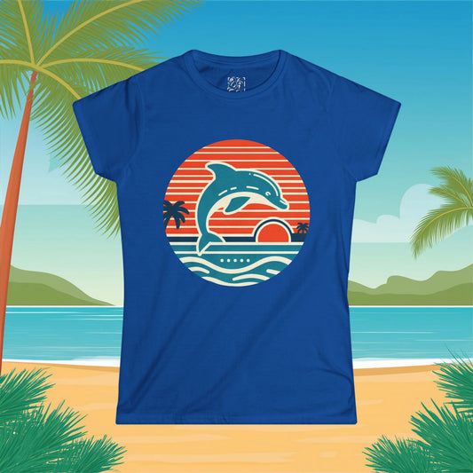 Miami Logo Women's Softstyle Tee