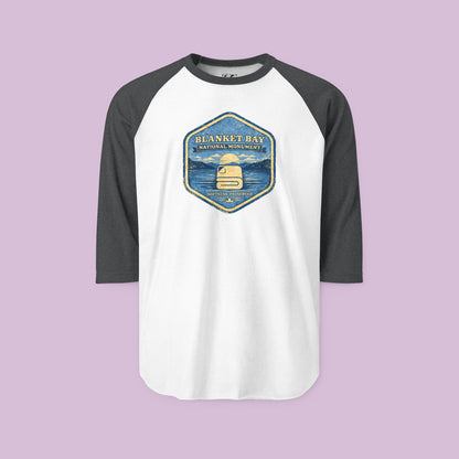 Blanket Bay National Monument Raglan Tee
