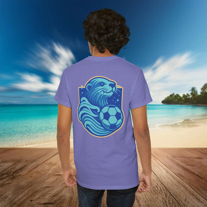 Sea Otter Soccer Logo Tee