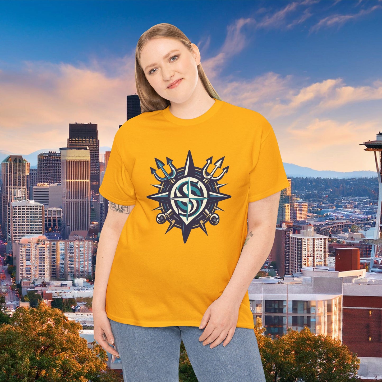 Seattle Baseball Crest Tee