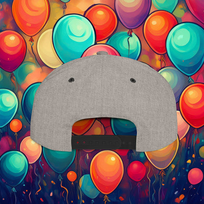 Rainbow Love Flat Bill Snapback