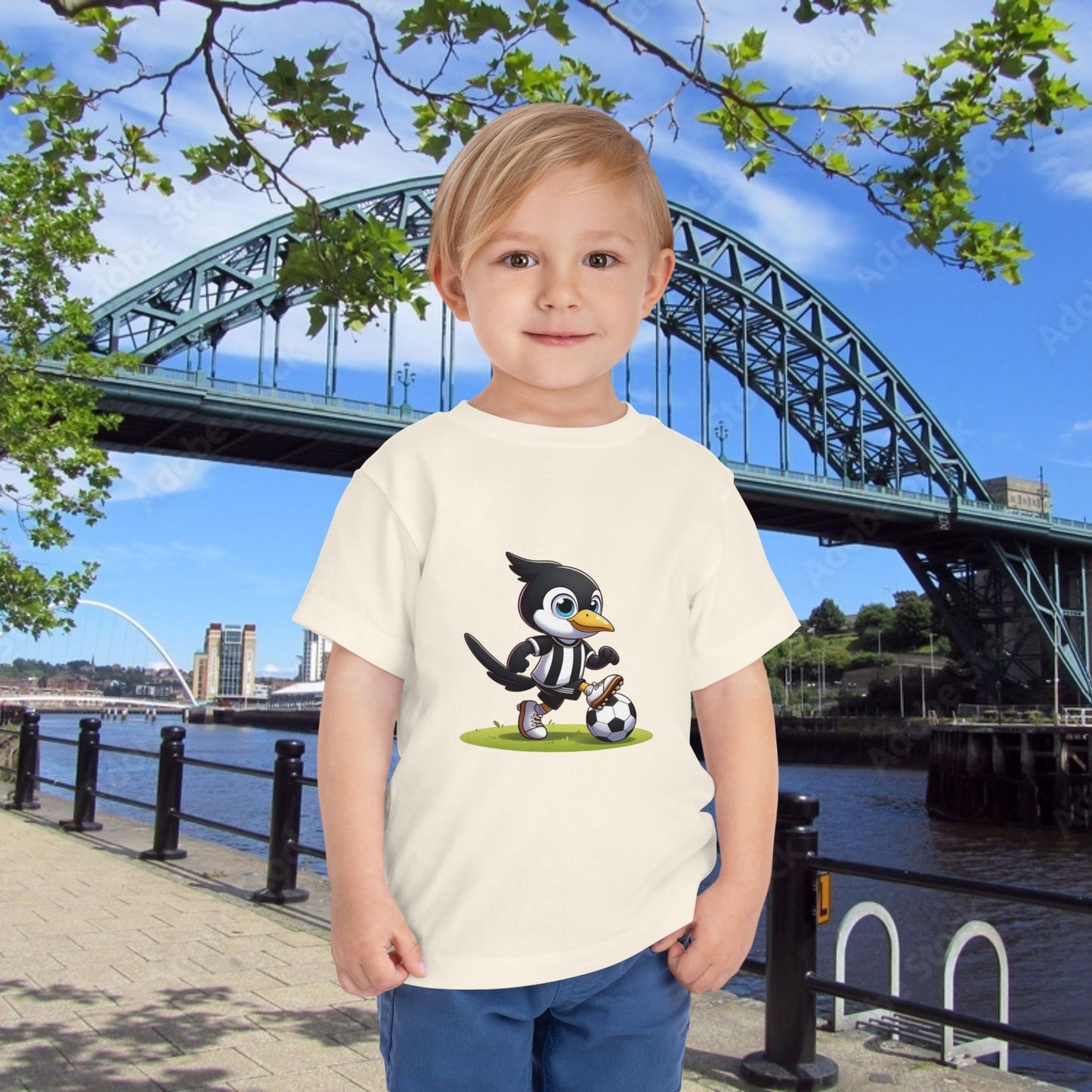 Newcastle United Little Magpie Toddler Tee