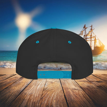 Jolly Roger Flat Bill Snapback