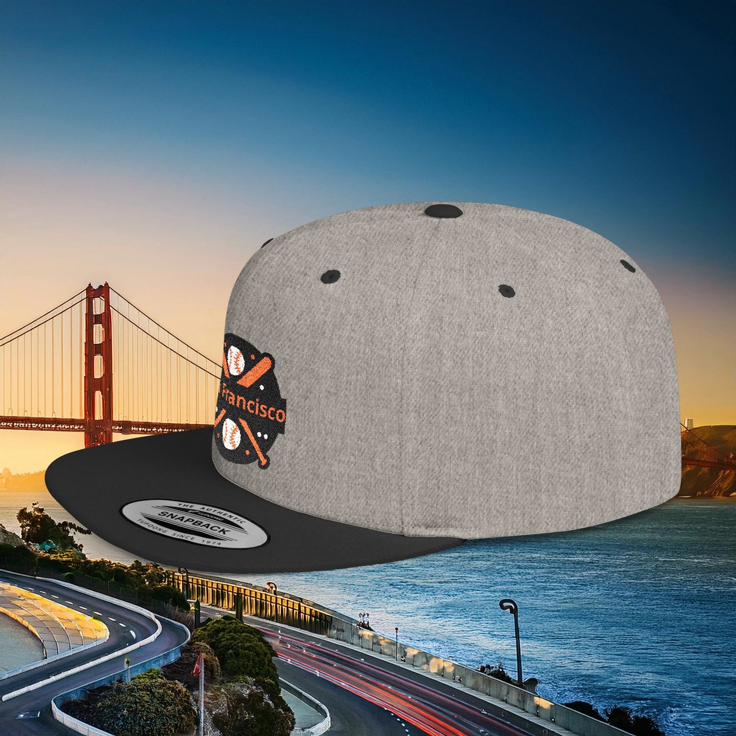 San Francisco Baseball Flat Bill Snapback