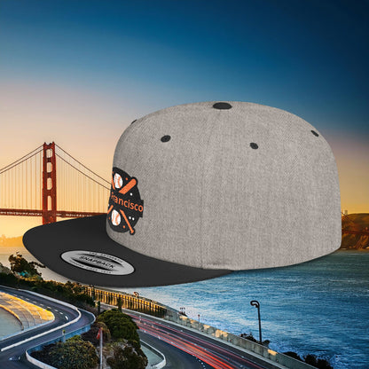 San Francisco Baseball Flat Bill Snapback