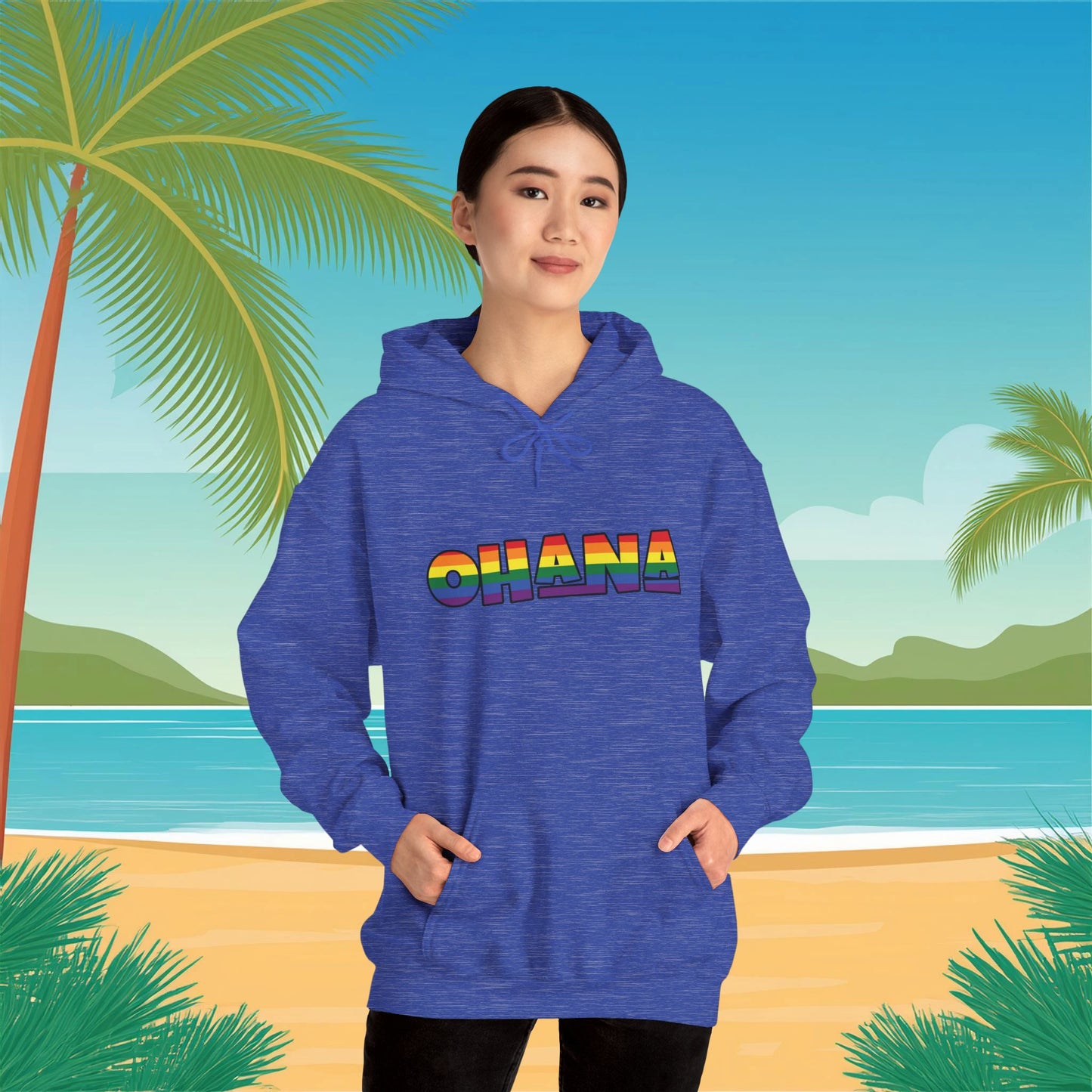 Rainbow Ohana Hoodie