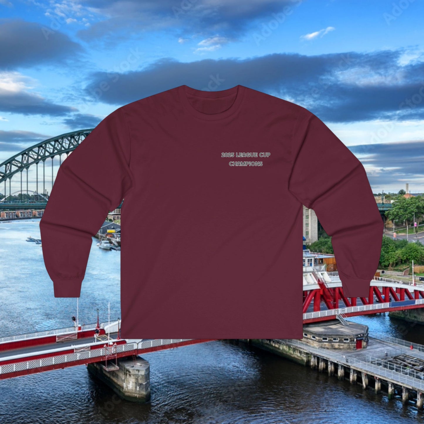 NUFC 2025 Carabao Cup Long Sleeve Tee