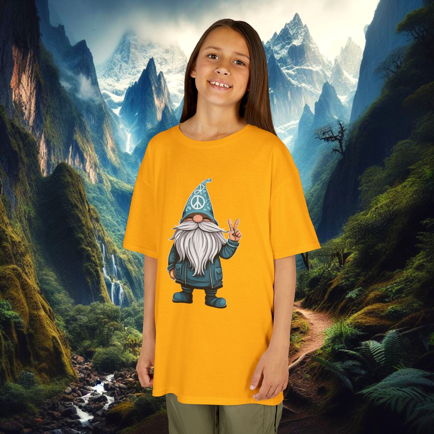 Peace Gnome Kids Tee
