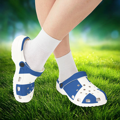 The Greek Flag Foam Clogs