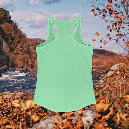 Raccoon Coffee Women's Racerback Tank