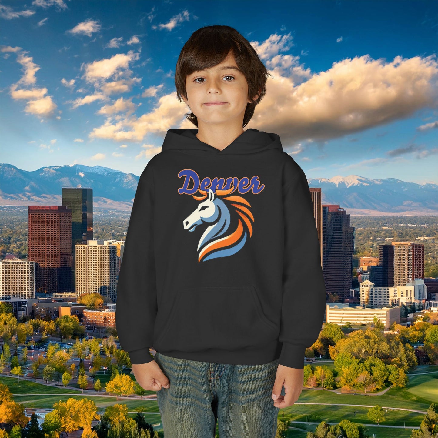 Bronco Youth Hoodie