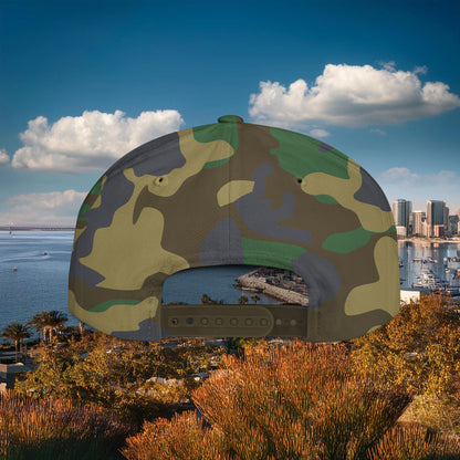 San Diego Baseball Logo Flat Bill Snapback