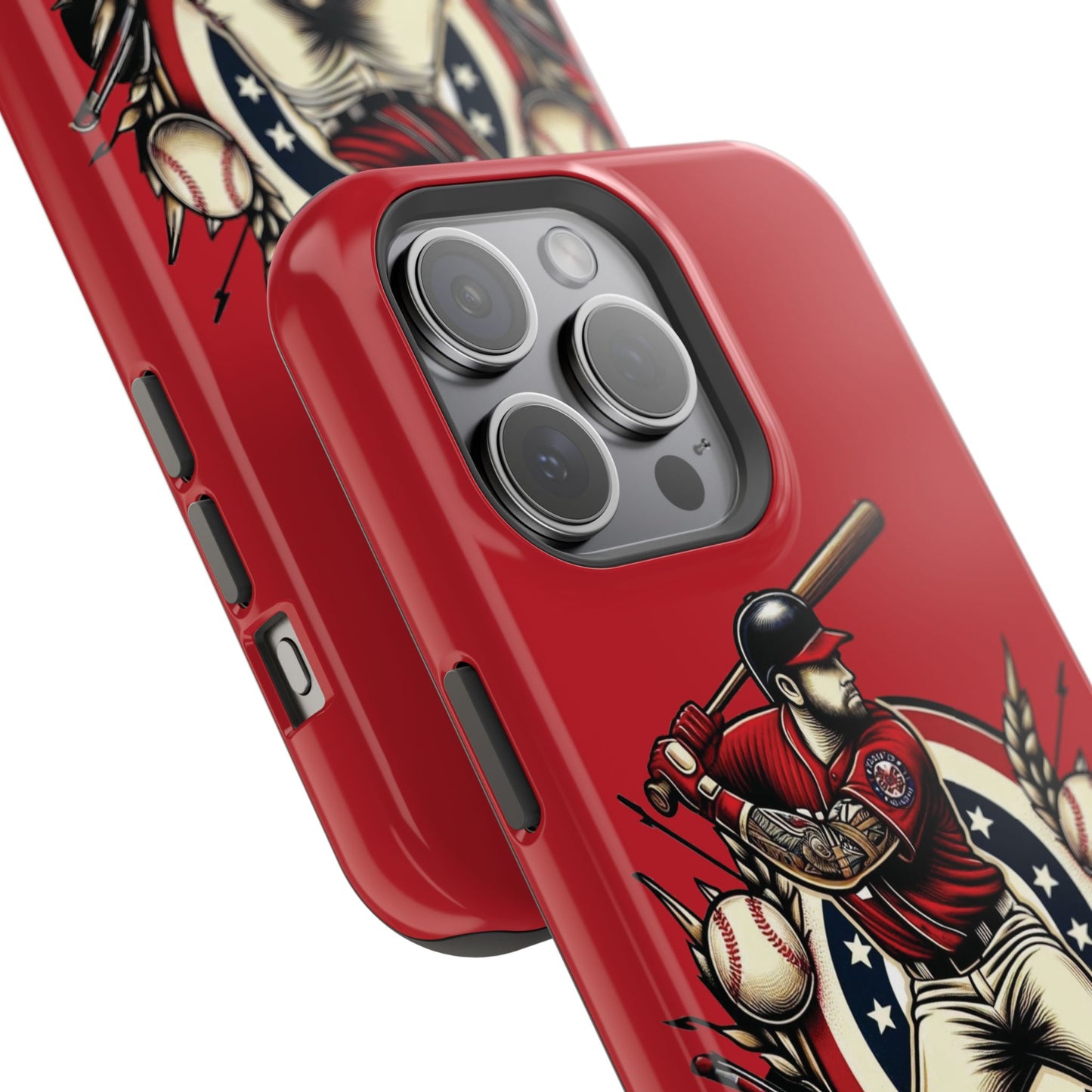 Washington Baseball At Bat Impact-Resistant Cases