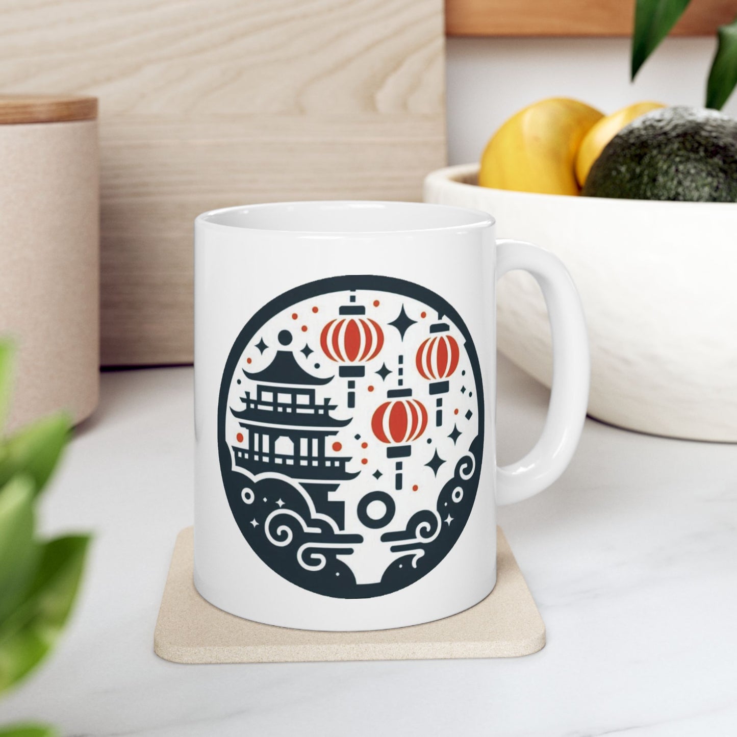 Lantern Festival Ceramic Mugs (11oz\15oz)