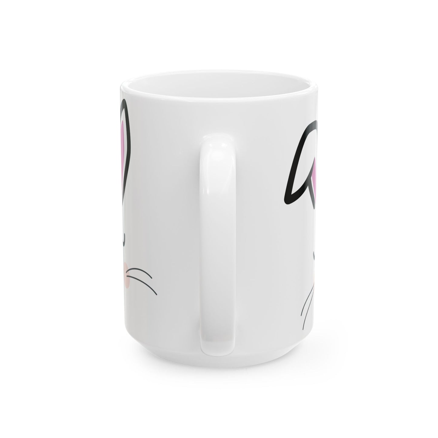 Bunny Face Ceramic Mug (11oz/15oz)