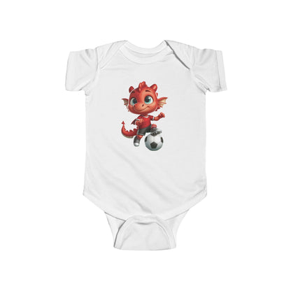 Wrexham Little Red Dragon Infant Bodysuit