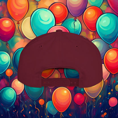 Rainbow Love Flat Bill Snapback