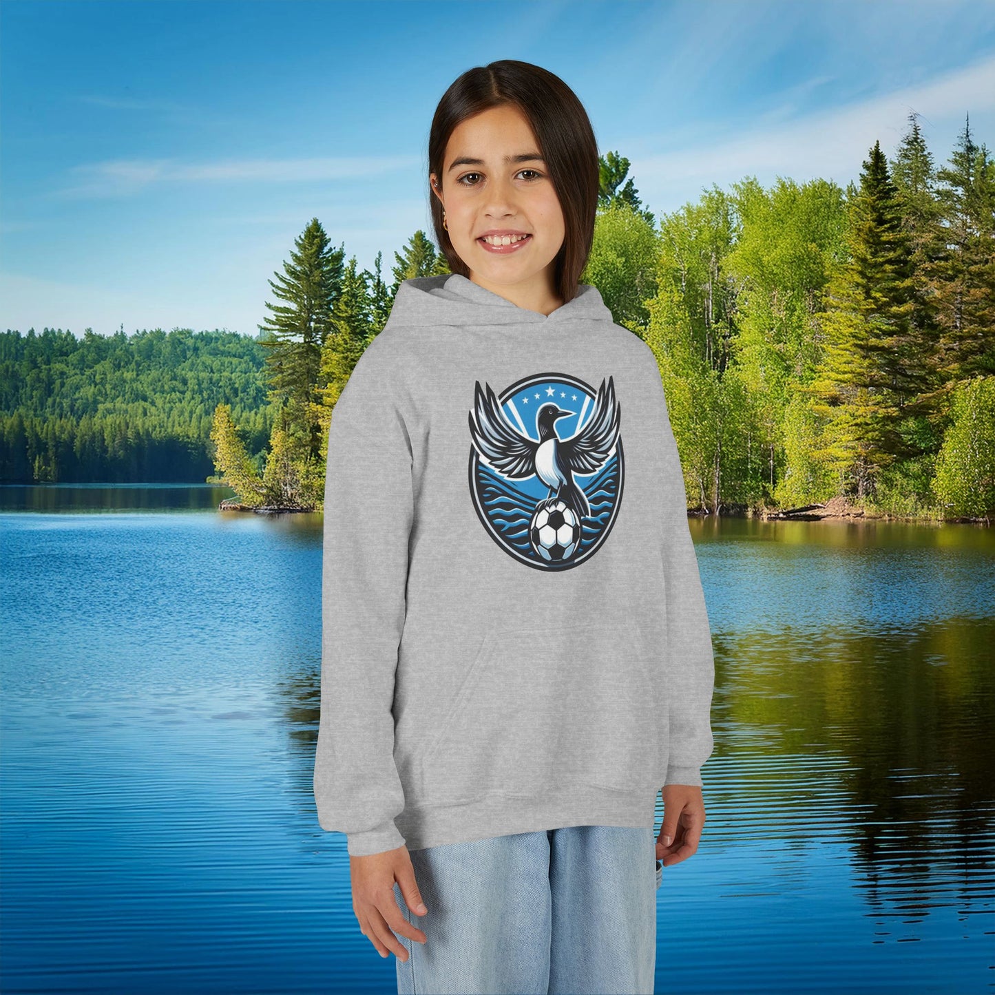Minnesota United Logo Youth Hoodie