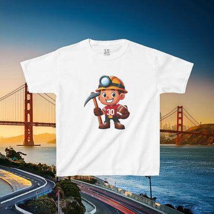 San Francisco Football Little Miner Kids Tee