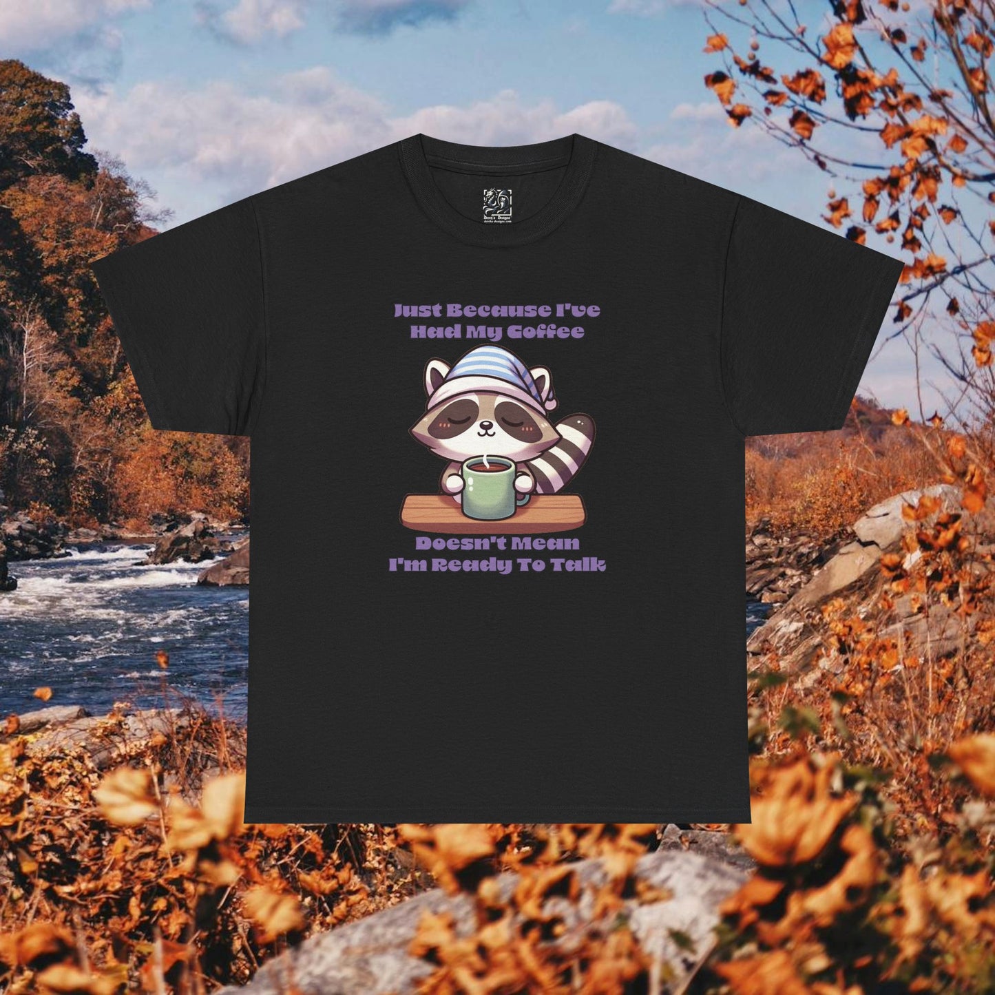 Raccoon Coffee Tee
