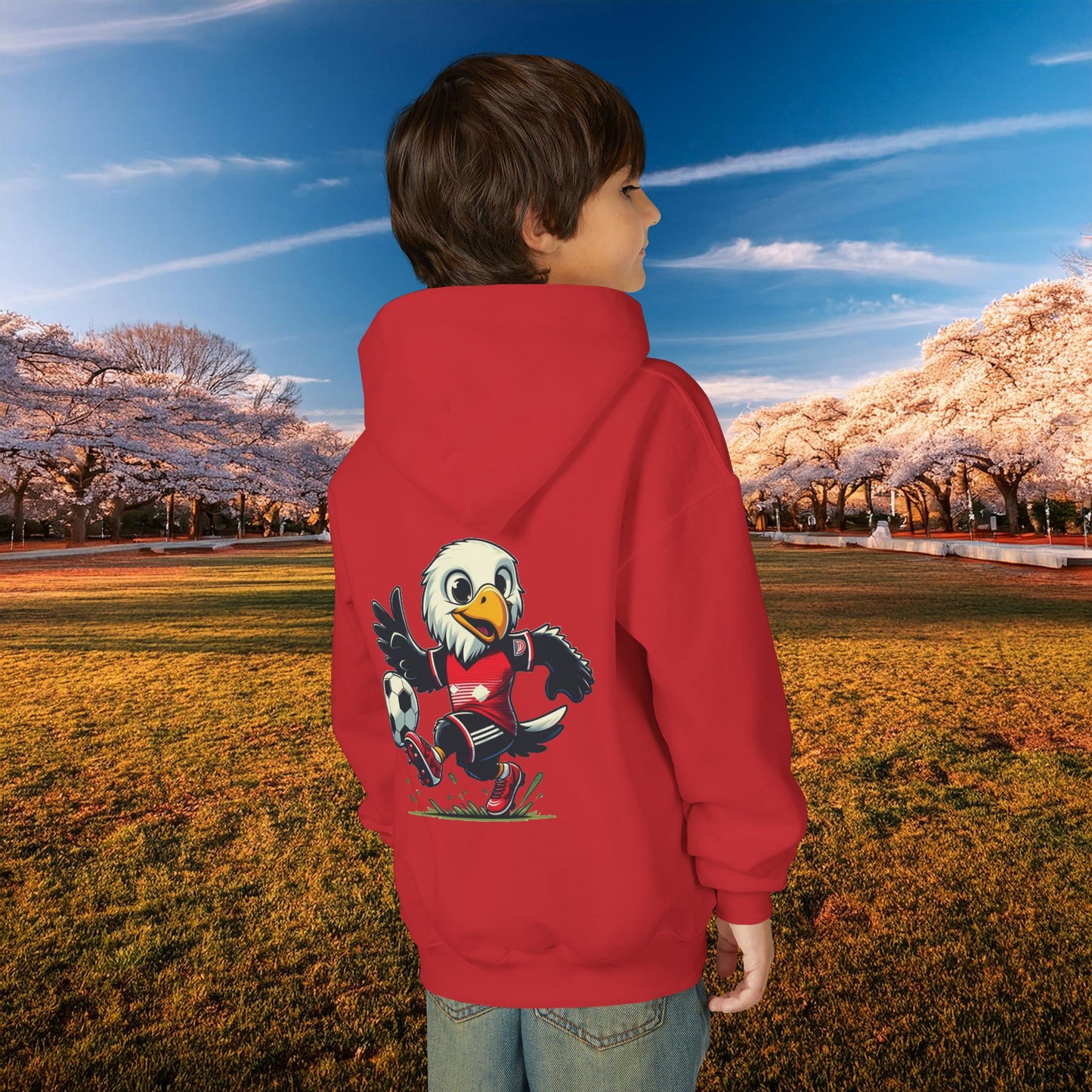 DC United Eagle Youth Hoodie
