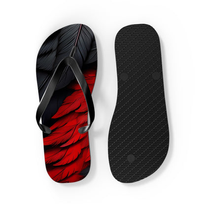 DC United Feather Flip Flops