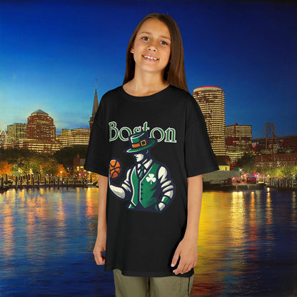 Boston Basketball Kids Tee