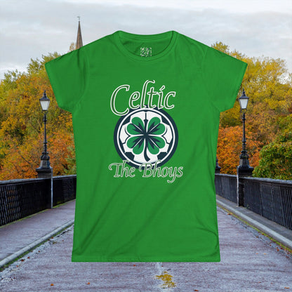 Celtic FC The Bhoys Logo Women's Softstyle Tee