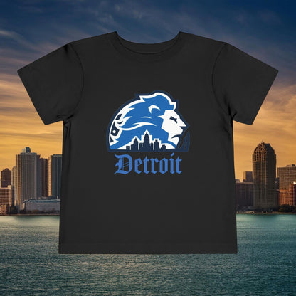 Detroit Football Skyline Toddler Tee