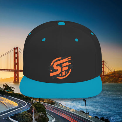 San Francisco SF Flat Bill Snapback
