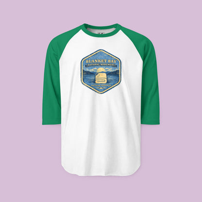 Blanket Bay National Monument Raglan Tee