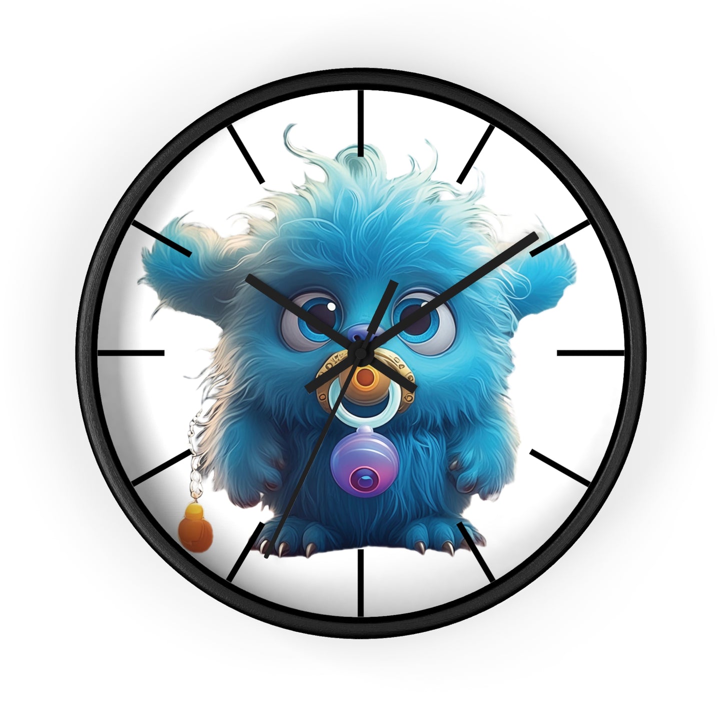 Baby Monster Wall Clock