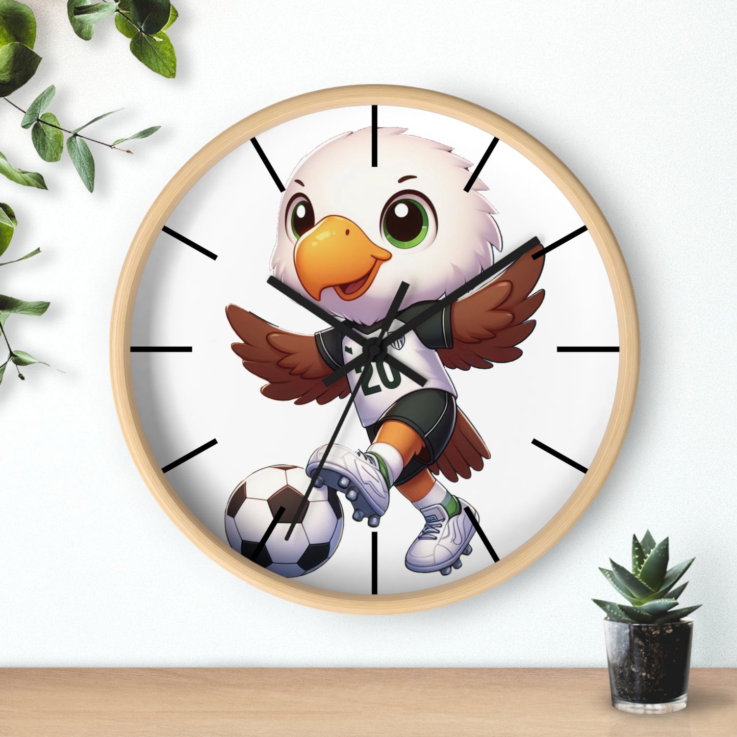 Mini US Fan Wall Clock