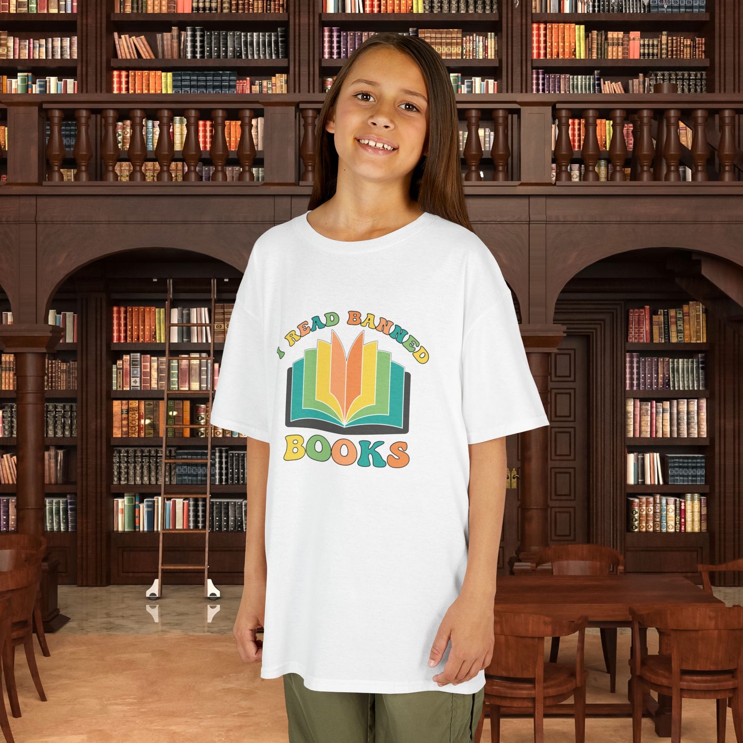 I Read Banned Books Kids Tee