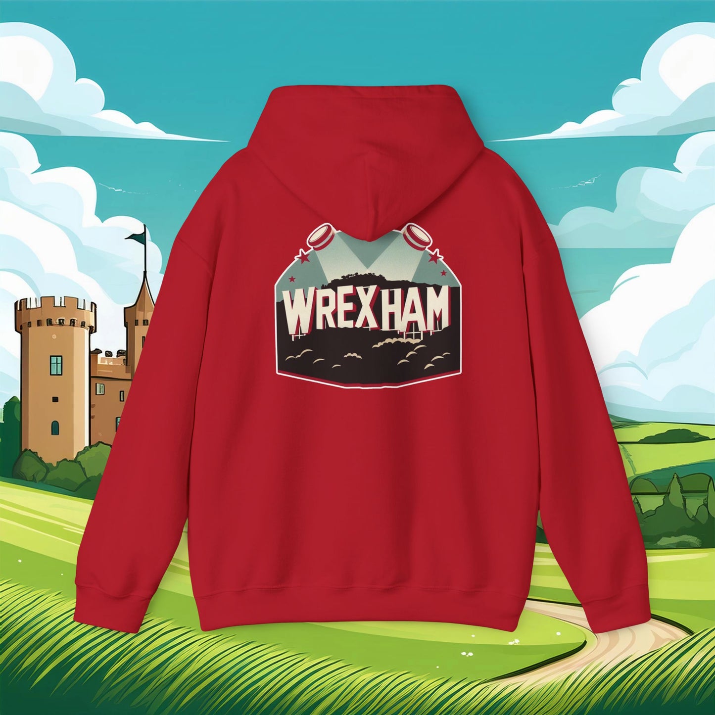 Wrexham Hollywood Sign Hoodie