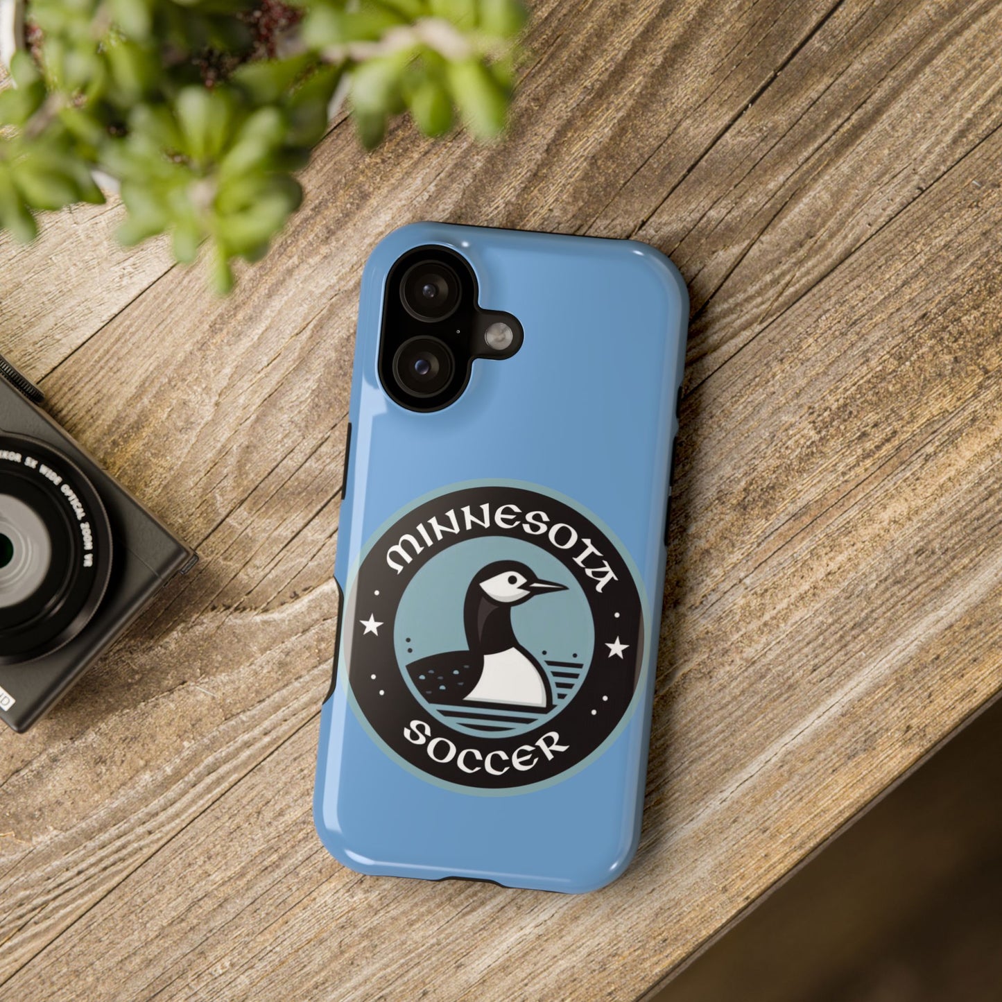 Minnesota United Crest Impact-Resistant Cases