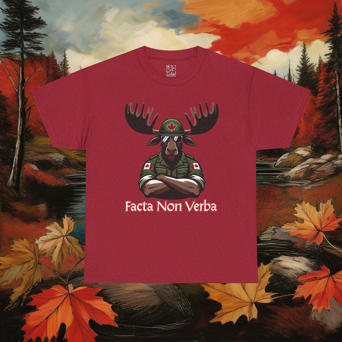 Canadian Moose "Facta Non Verba" Tee